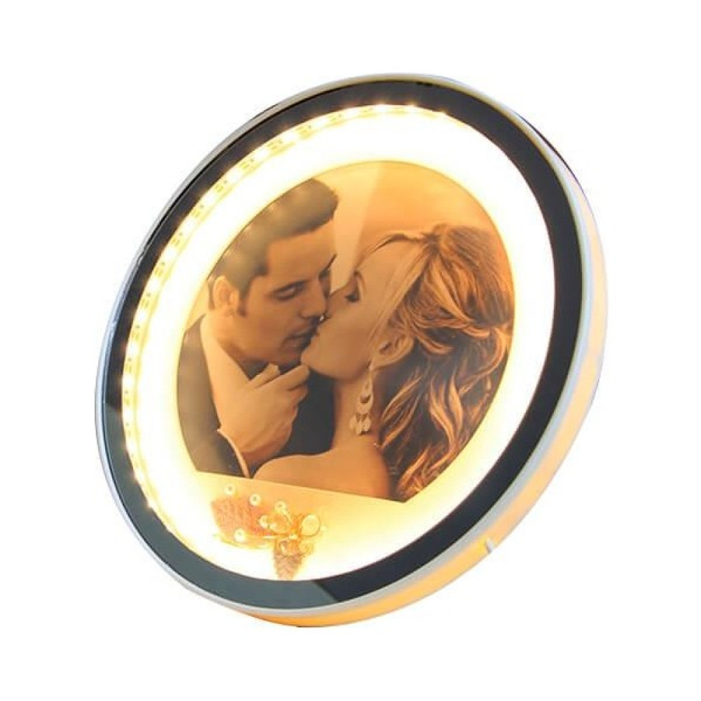 Tuğra Ticaret Ayna LED Li Çerçeve LED Işıklı Yuvarlak Fotoğraf Çerçevesi Resim & Fotoğraf Çerçevesi Fiyatı