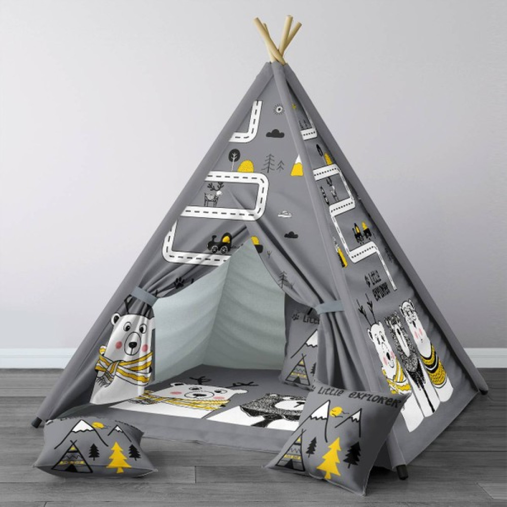 Tugu Home Baby Çocuk Odası Dijital Baskılı Kızıldereli Çocuk Çadır Evi Model 00056 Eğitici Oyuncak Fiyatı