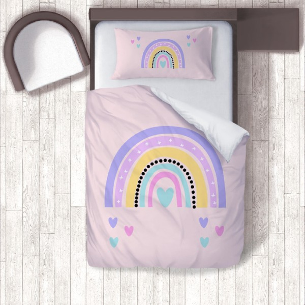 Tugu Home Baby Çocuk Odası Dijital Baskılı Nevresim Takımı Model 1461 - 160 x 220 cm - Renkli Nevresim Takımı Fiyatı