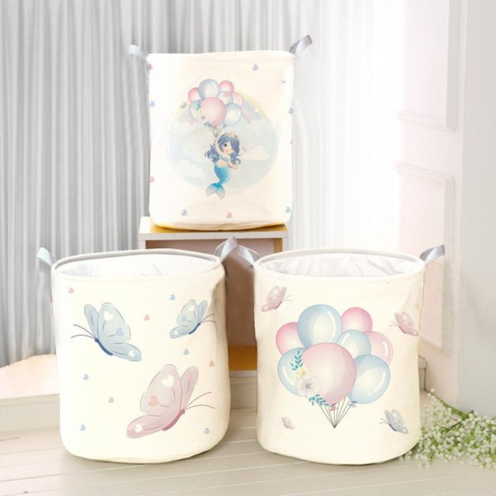 Tugu Home Baby Tugu Home&baby Çocuk Odası Katlanabilir Kirli Çamaşır ve Oyuncak Sepeti TUGU518-2108 - Renkli Bebek Odası Tekstili Fiyatı