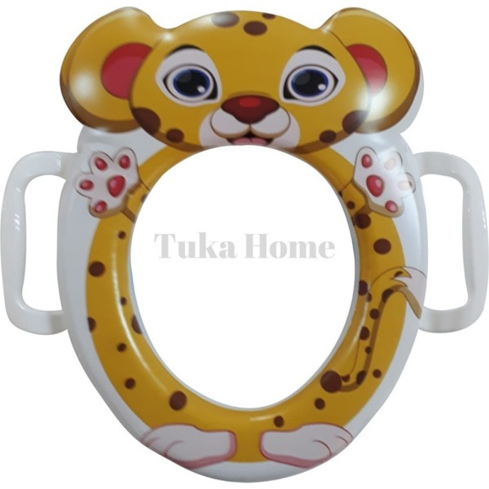 Tuka Home Lazımlık Çocuk Bebek Klozet Aparatı Çita Desenli Bebek Lazımlık Fiyatı