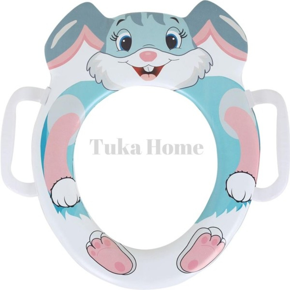 Tuka Home Lazımlık Çocuk Bebek Klozet Aparatı Tavşan Desenli Bebek Lazımlık Fiyatı