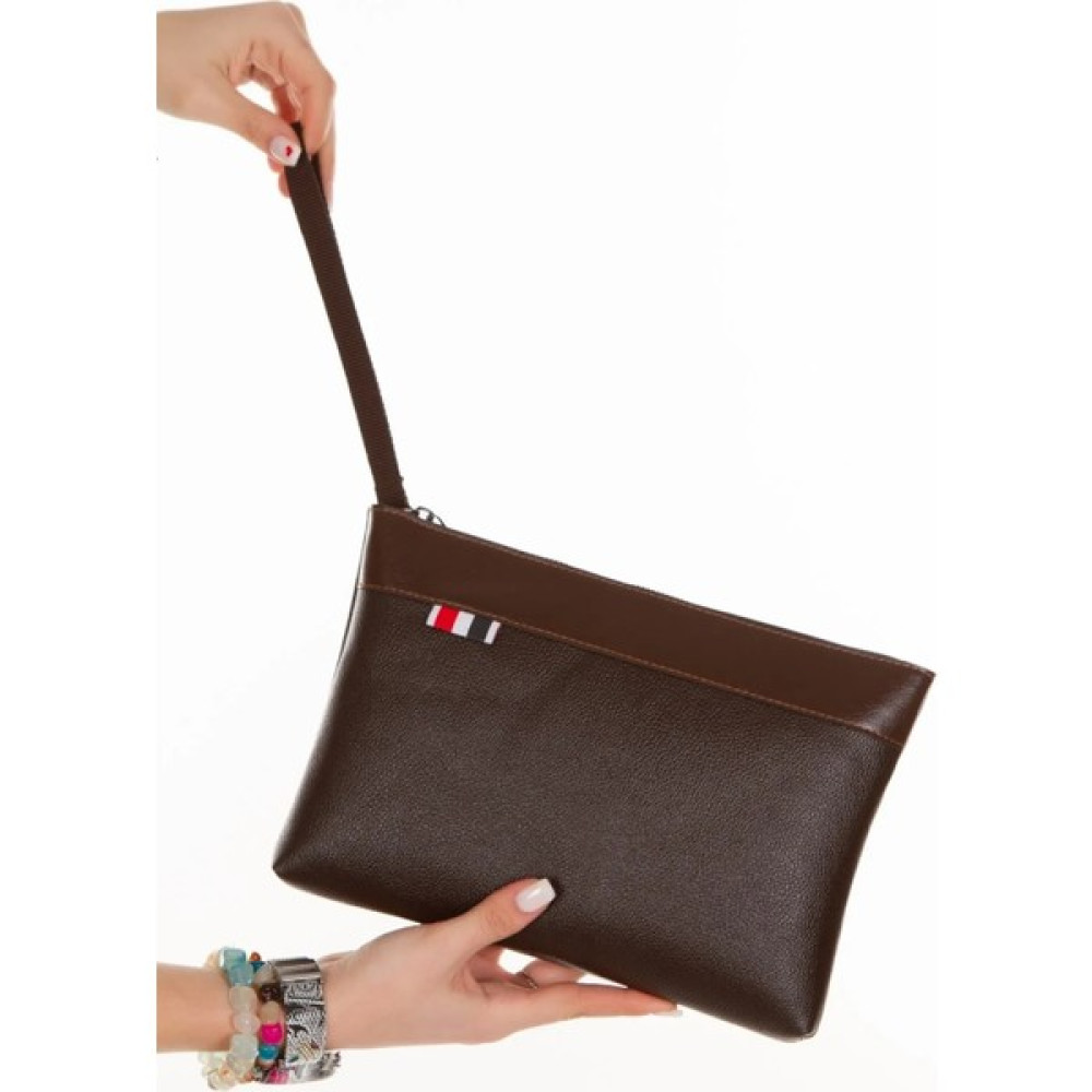 Tuldar Unisex Kahverengi Deri El Askılı Dosya Evrak Günlük Portföy & Clutch Çanta tul527 Portföy Çanta Fiyatı
