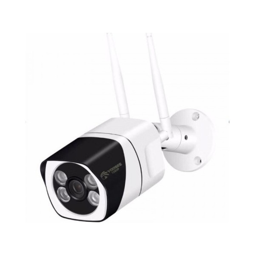 Tulip Kitchenware 1080P 2 Mp Su Geçirmez Wifi Kamera LED Aydınlatmalı ve Sesli Kamera (Yurt Dışından) - Beyaz - Siyah Güvenlik Kameraları Fiyatı