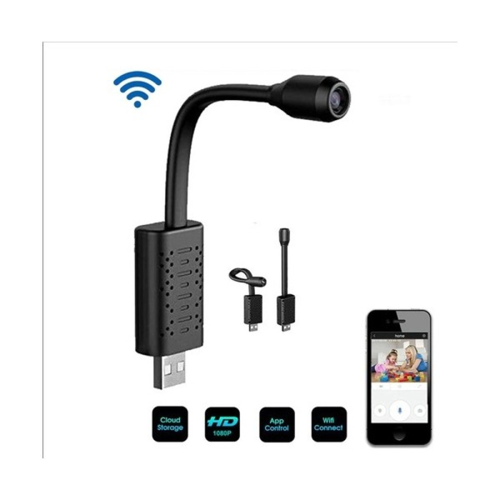 Tulip Kitchenware USB Girişli Micro Wi-Fi Kamera USBV380 (Yurt Dışından) - Siyah Güvenlik Kameraları Fiyatı