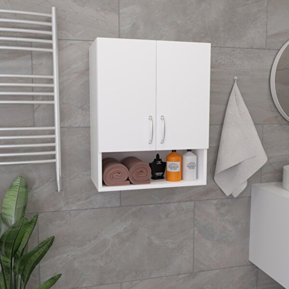 Tulip Life Duvara Monte Çok Amaçlı 3 Raflı Kapaklı Beyaz Dolap, Tlpdd3 Banyo Dolabı / Mobilyası Fiyatı