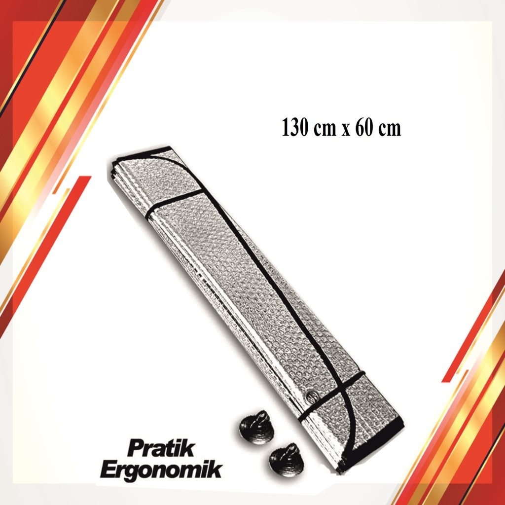 Tüm Araçlar Için Araba Ön Cam Güneşlik Katlanabilir Güneşlik Şemsiye - 60x130 Metalize Güneşlik Diğer Fiyatı