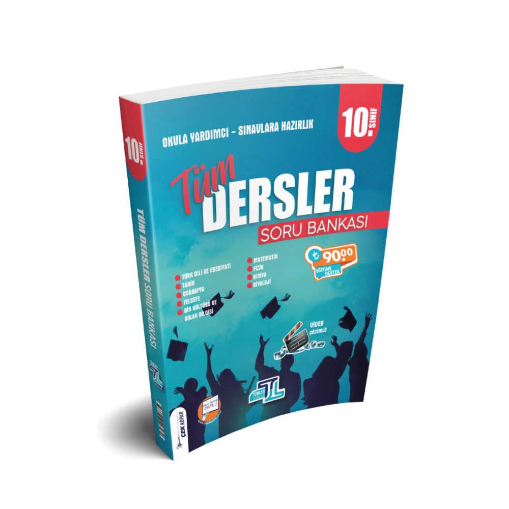 Tümler Yayıncılık 10. Sınıf Tüm Dersler Soru Bankası 2023 Yeni Baskı Yardımcı Kitaplar Fiyatı