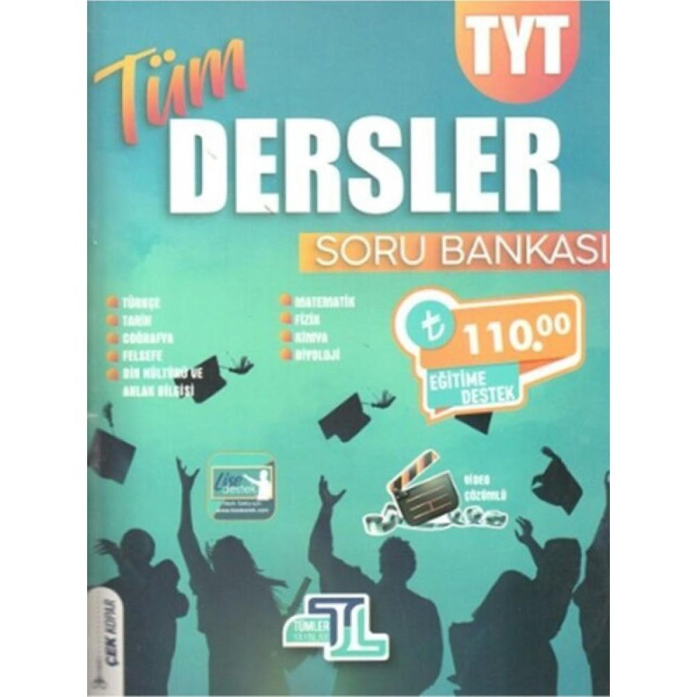 Tümler Yayıncılık Tümler Yayınları Ayt Tüm Dersler Sayısal Soru Bankası Temel Yeterlilik Testi (TYT) Fiyatı