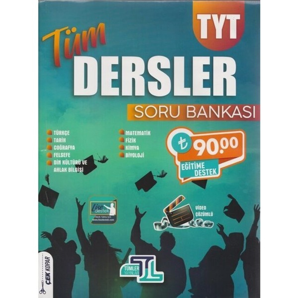 Tümler Yayıncılık TYT Tüm Dersler Soru Bankası 2023 Temel Yeterlilik Testi (TYT) Fiyatı