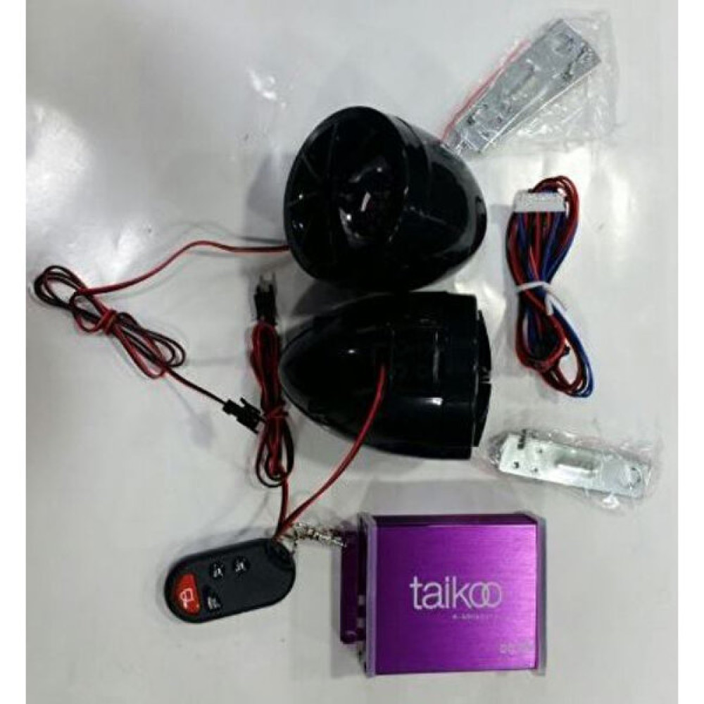 Tümopar Motosiklet Müzik Sistemi -Mp3 Çalar -Alarm -Usb Okuyucu -Radyo Taıkoo Motorsiklet Kilidi & Alarmı Fiyatı