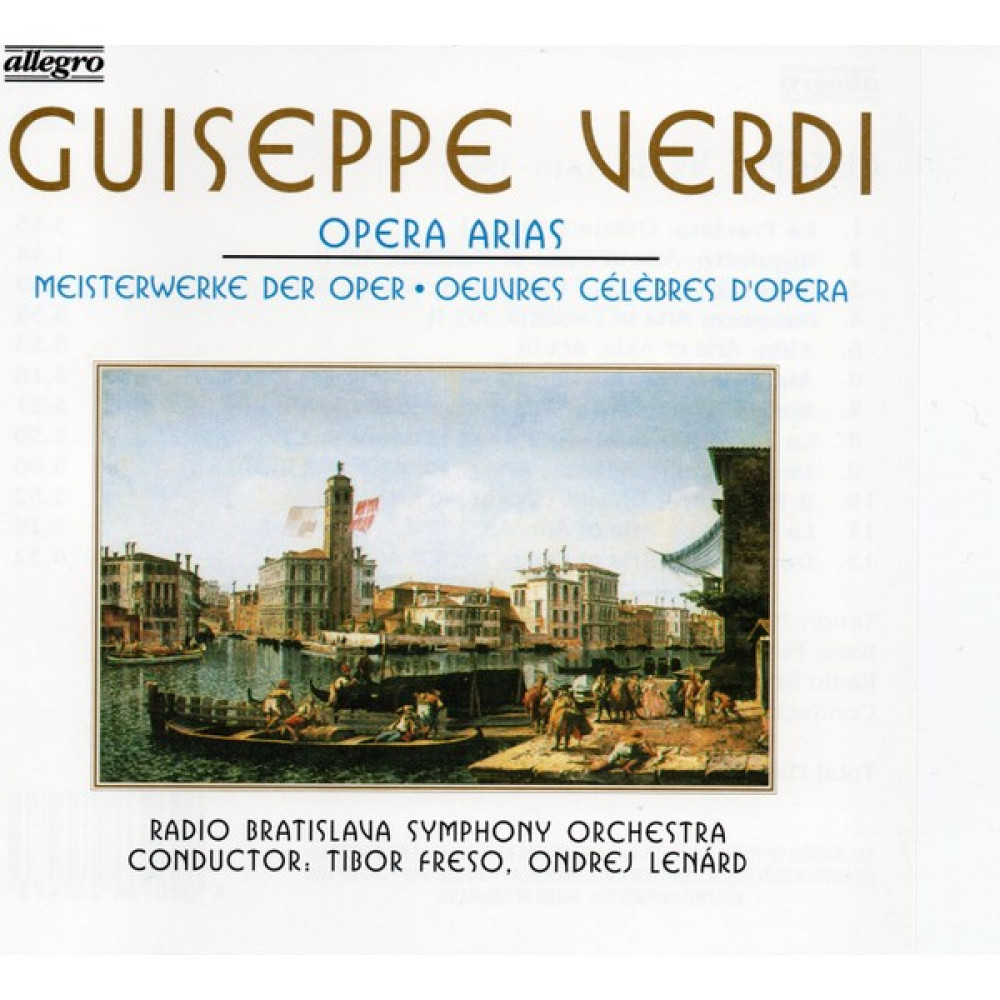 Tuna Müzik CD - Guiseppe Verdi Opera Arias Oto Boyaları Fiyatı
