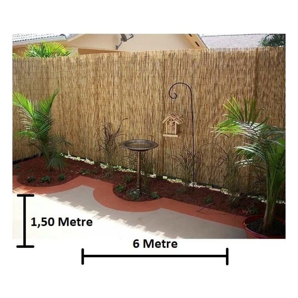 Tunalar Bambu Kamış Hasır 1,50 Metre x 6 Metre Diğer Fiyatı