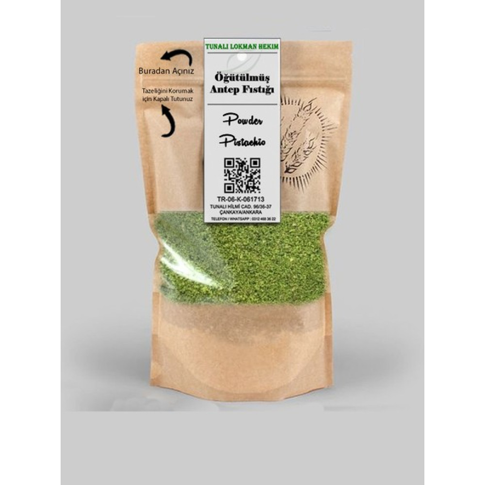 Tunalı Lokman Hekim Öğütülmüş Toz Antep Fıstığı 50 gr Kuruyemiş Fiyatı