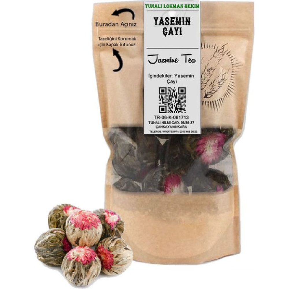 Tunalı Lokman Hekim Top Yasemin Çayı(Jasmine Tea) 4 Adet Çay Fiyatı