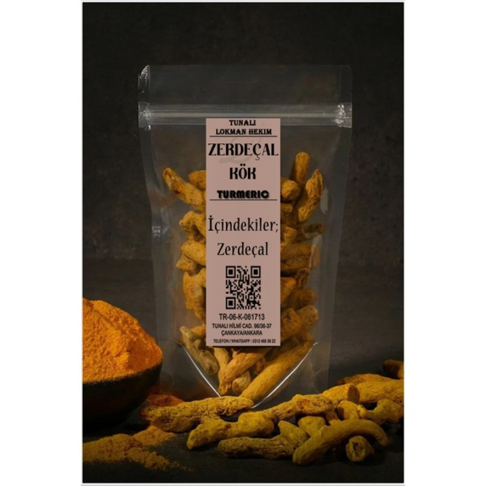 Tunalı Lokman Hekim Zerdeçal (Kök) 60  gr Zerdeçal - 30 gr Oto Boyaları Fiyatı