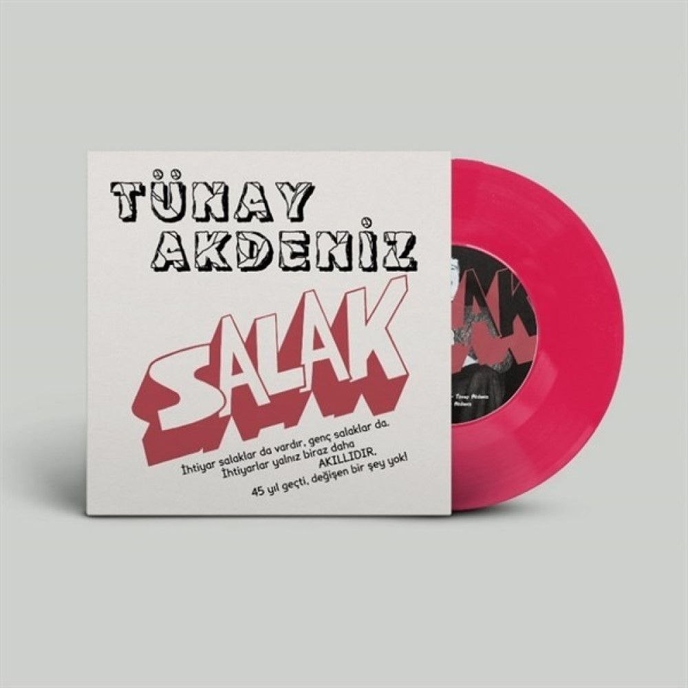 Tünay Akdeniz - Salak ( 45'lik Single Renkli Plak) Pikap & Aksesuarları Fiyatı