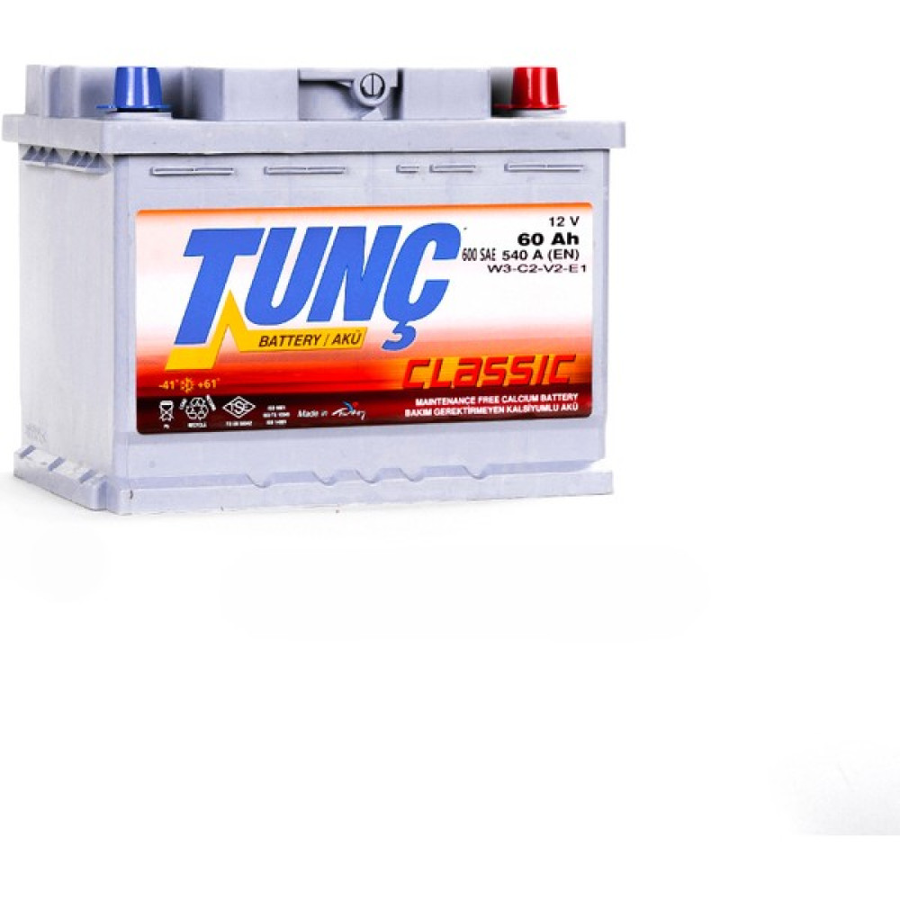 Tunç 12V 60 Ah Düz Akü Akü Fiyatı