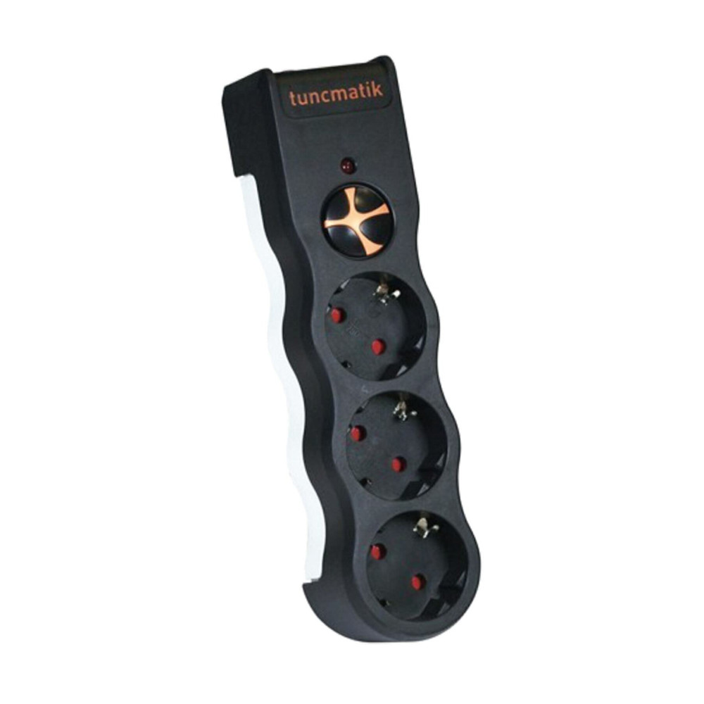 Tunçmatik Tsk5082 Üçlü Siyah Powersurge Akım Korumalı Priz Prizler Fiyatı