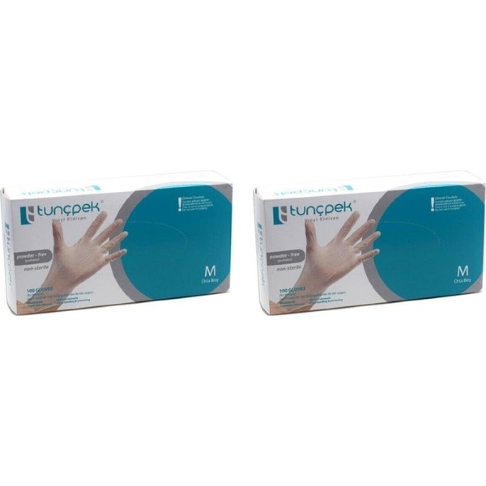 Tunçpek Vinil Eldiven 100lu M 2 Paket Oto Boyaları Fiyatı