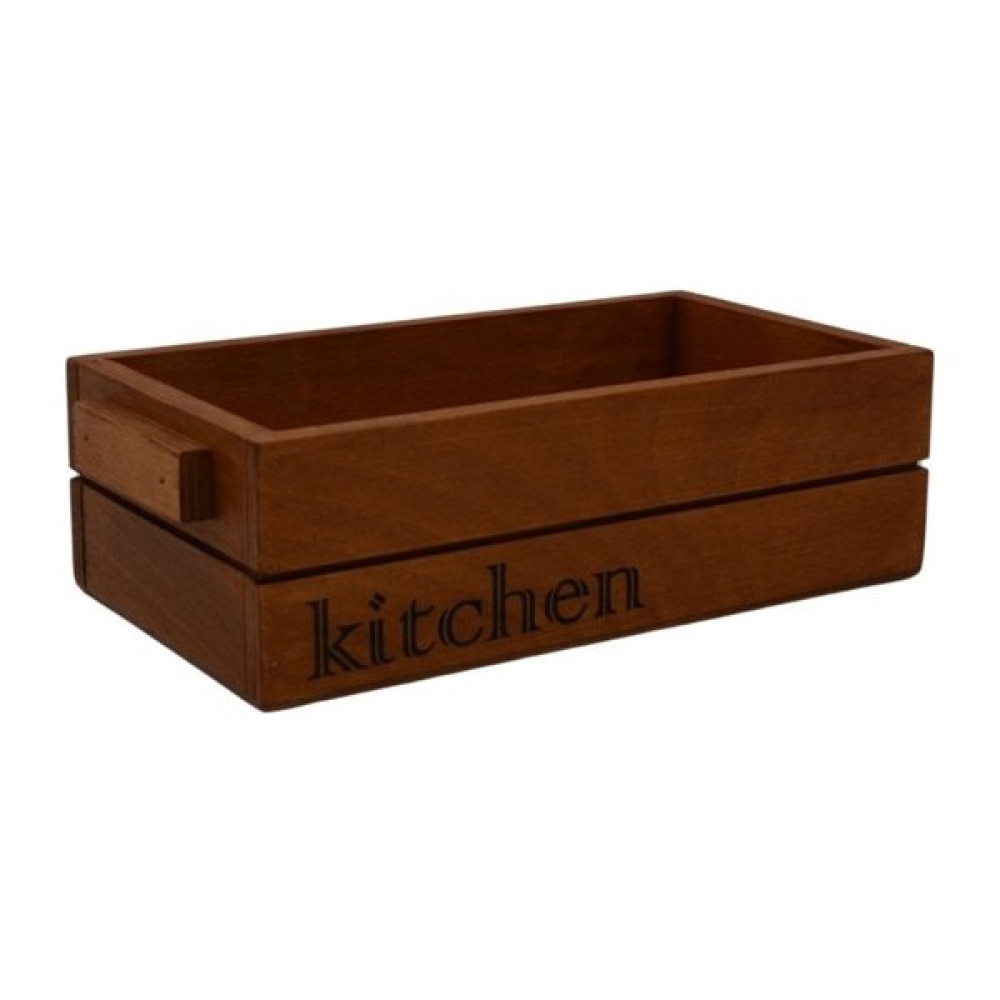 Tun's Atelier Kitchen Mutfak Organizer Ahşap 24CM x 14CM Genişlik 8cm Yükseklik Saklama Kapları Fiyatı