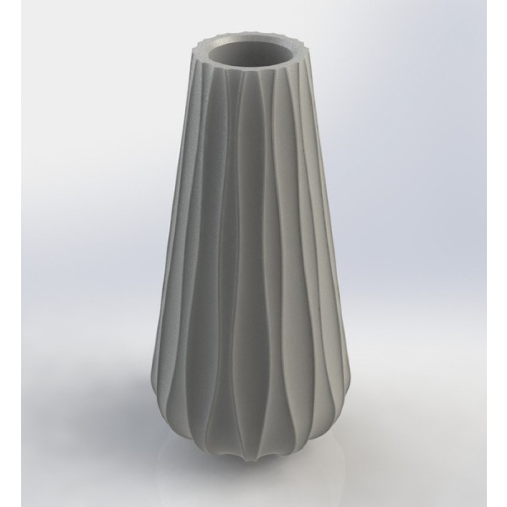 Turansoy Craft Architect Dekoratif Modern Vazo 18 cm - Gri Vazo Fiyatı