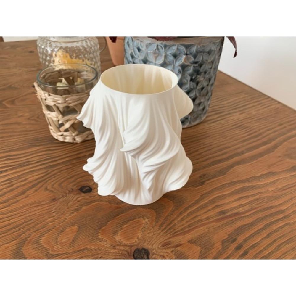 Turansoy Craft Opera Dekoratif Vazo 17 cm - Beyaz Vazo Fiyatı