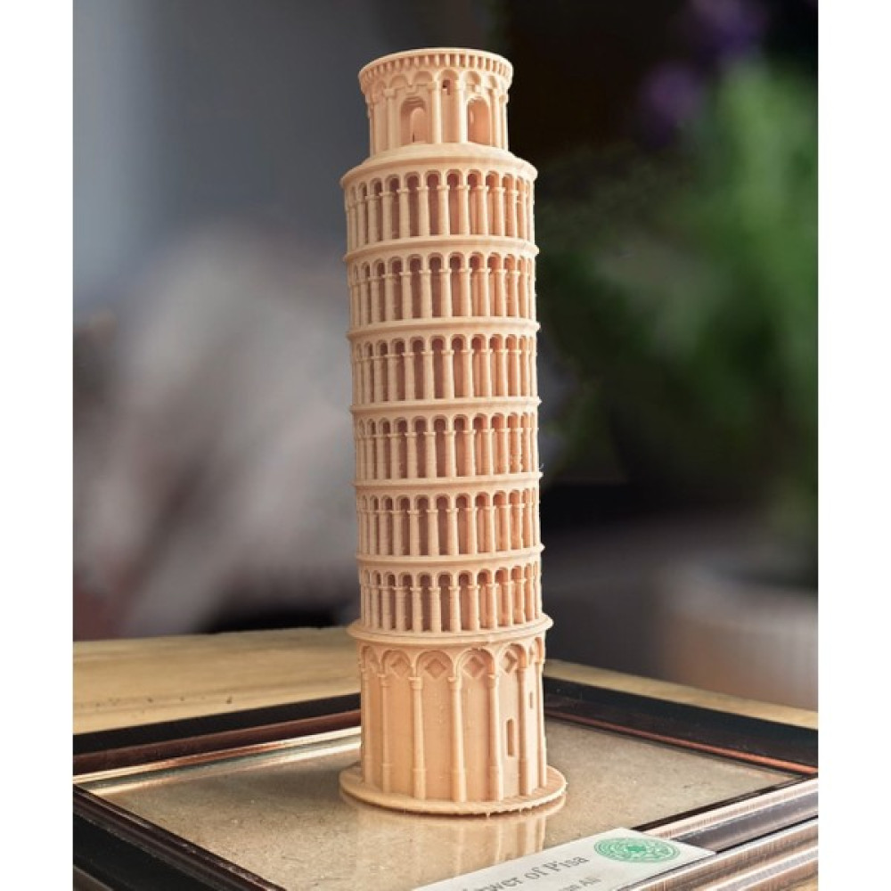 Turansoy Craft Pisa Kulesi Minyatür Biblo 12CM - Açık Kahverengi Biblo Fiyatı