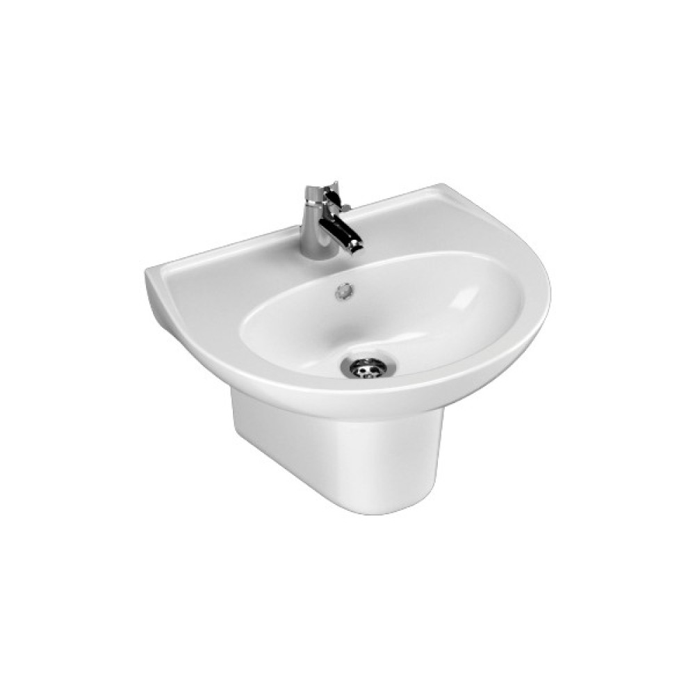 Turavit Polo Yarım Ayak Lavabo 45X55 Lavabo Fiyatı