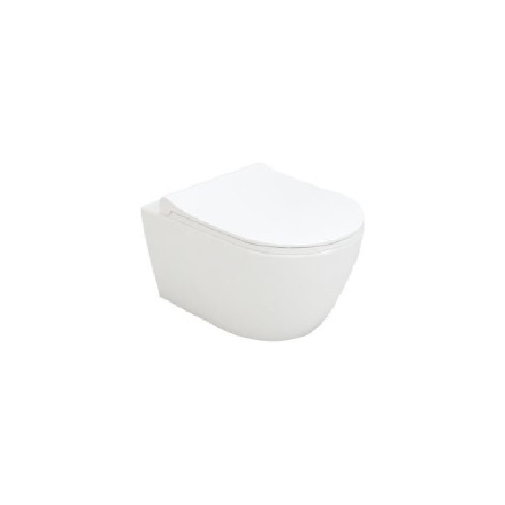 Turavit Rondo Rimless (Kanalsız) Asma Klozet Seti - Beyaz Klozet Fiyatı