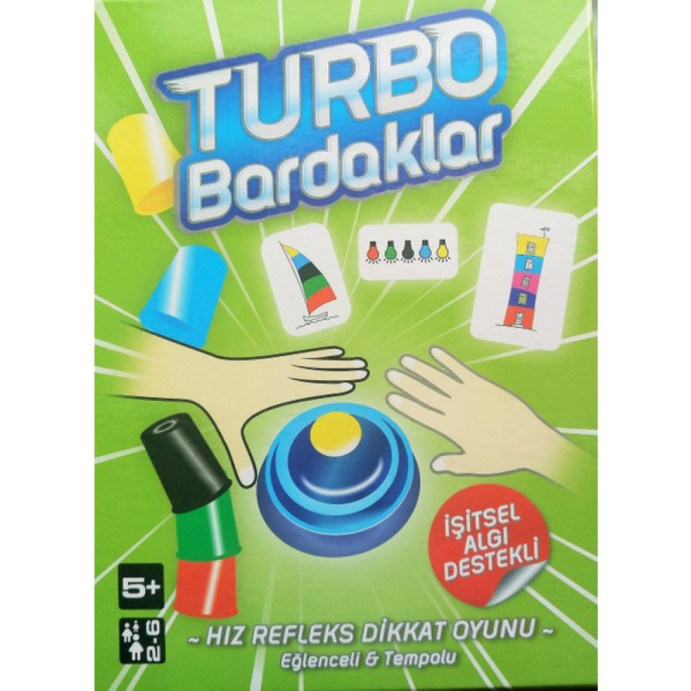 Turbo Bardaklar - İşitsel Algı Destekli (Hızlı Bardaklar - Pratik Bardaklar) Oyun & Hobi Fiyatı