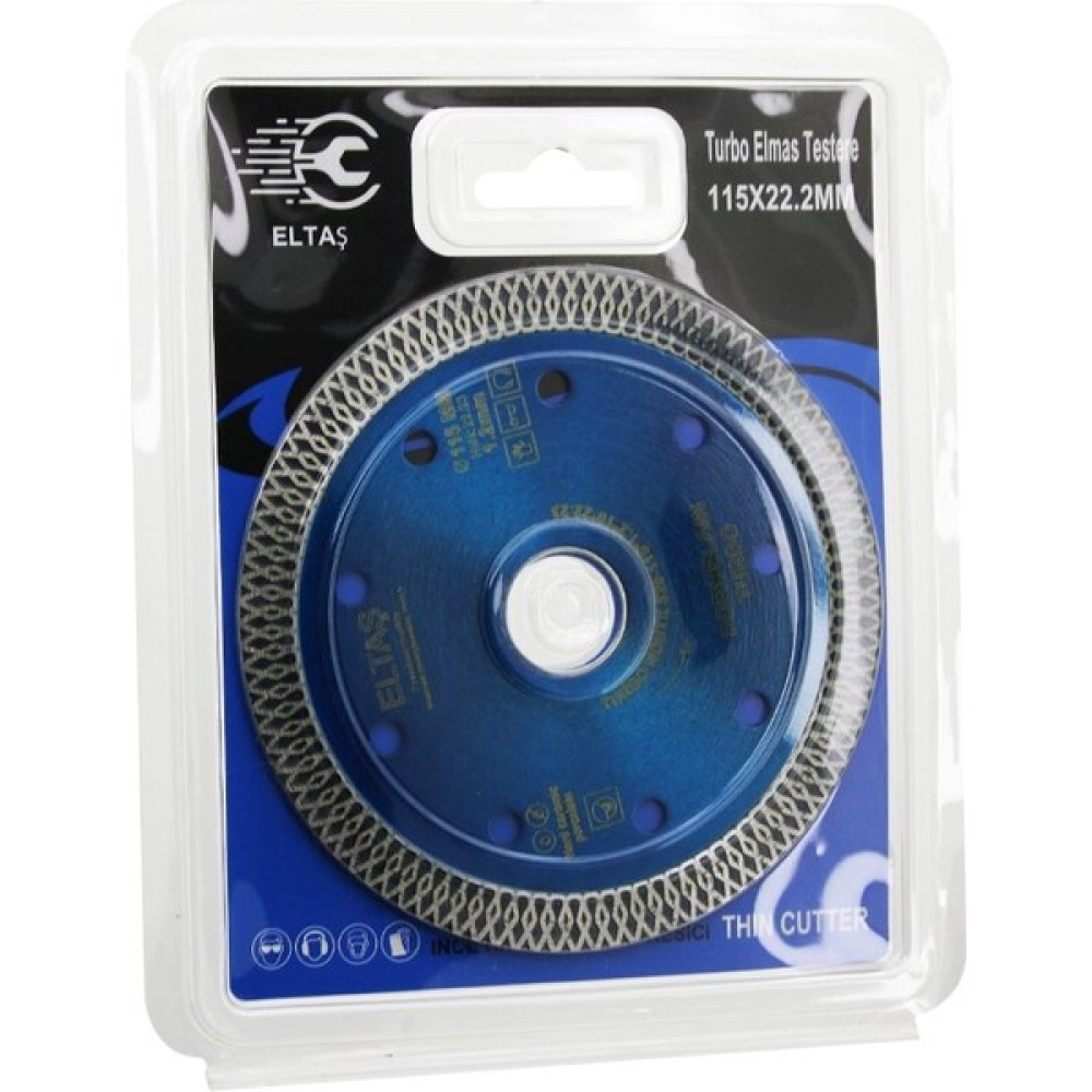 Turbo Elmas Mermer Kesici Disk 115MMX22.2MM Ince Hassas Testere 1.2mm (4744) Oto Boyaları Fiyatı