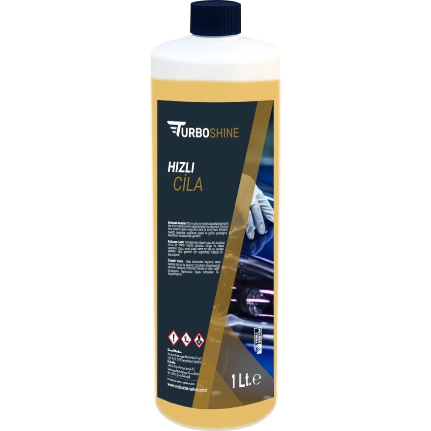 Turbo Shine Hızlı Cila 1 Litre Oto Bakım & Temizlik Ürünleri Fiyatı