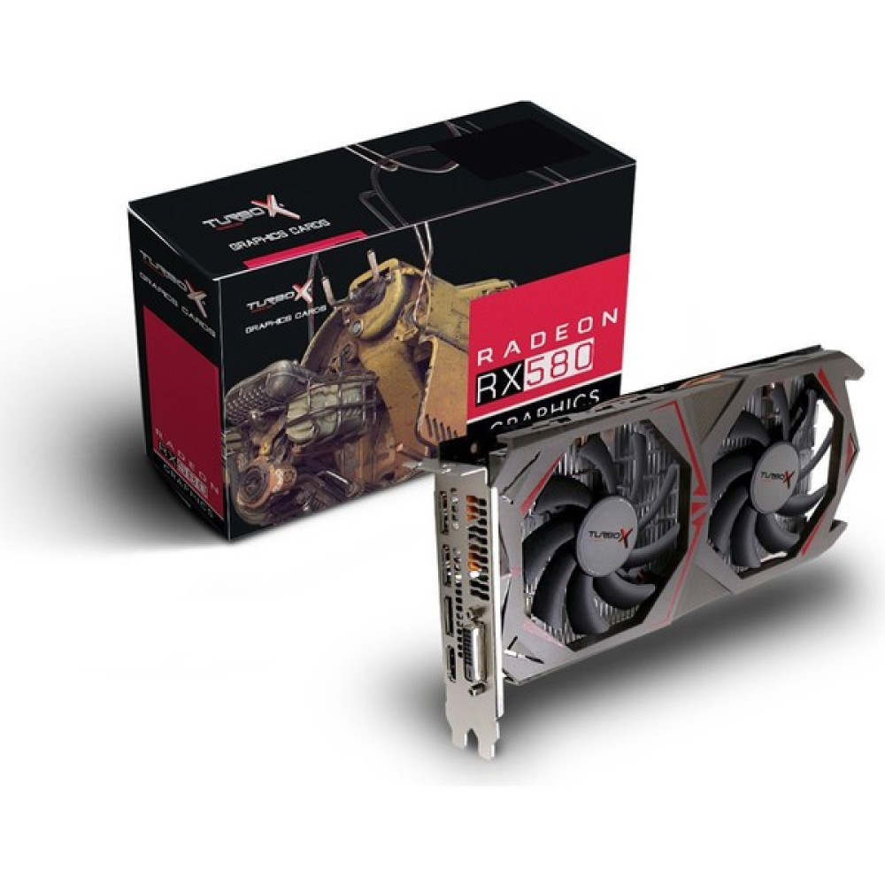 Turbox Antares Volga RX580 Amd GDDR5 256Bit Dvi.Hdmi.Display Çift Fan 8GB Gaming Ekran Kartı Ekran Kartları Fiyatı
