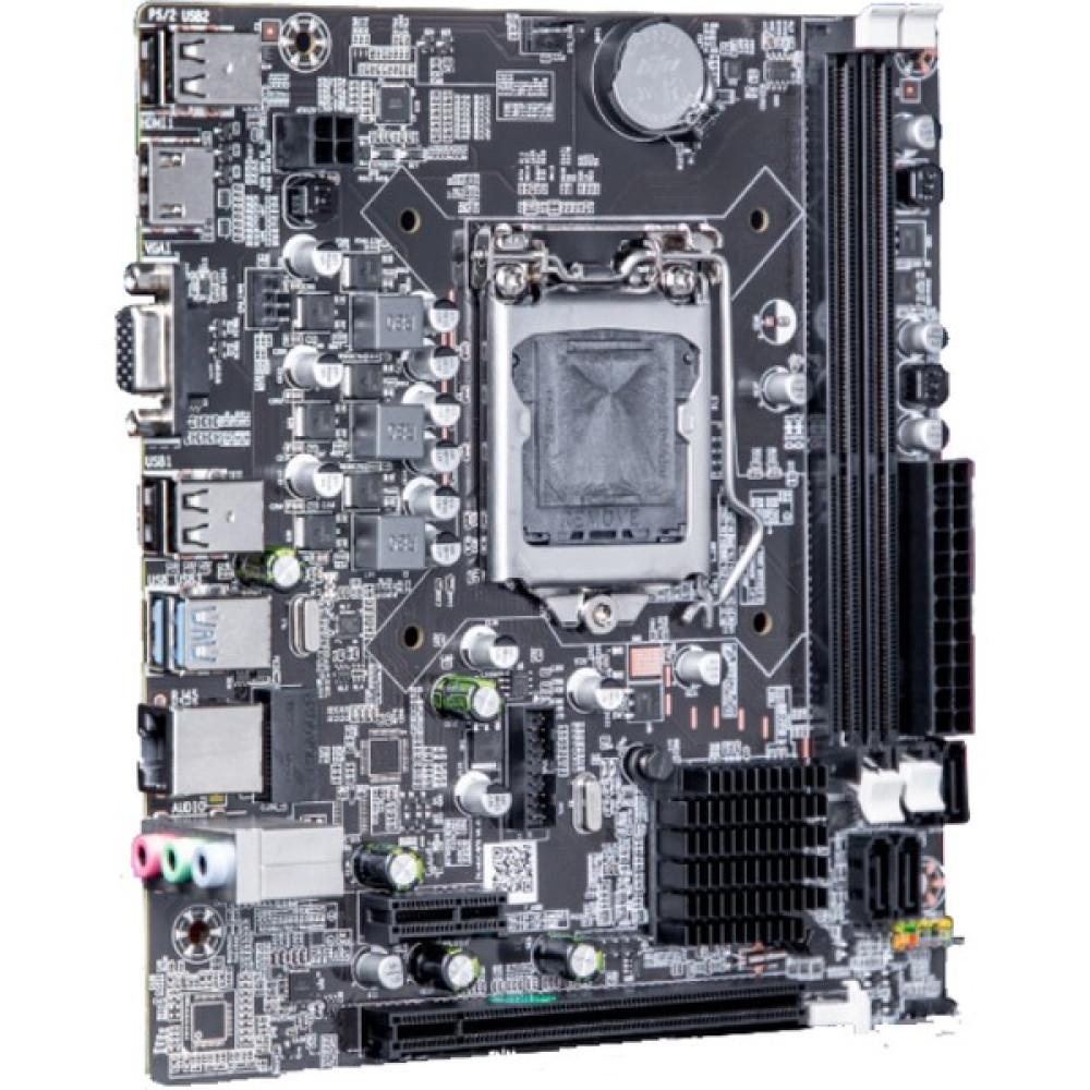 Turbox DTS Teknoloji Turbox B75(H61) Sata,m2 Ddr3 1600MHZ USB 3.0 VGA HDMI Ses G.lan 1155P 2.3.gen Anakart Anakart Fiyatı