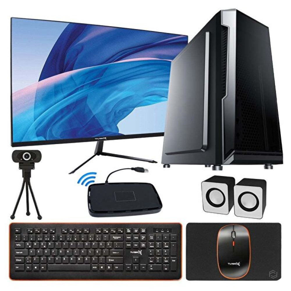 Turbox Officework Atm00000868 Intel Core i5 650 23.6" Monitör 8 GB RAM 256 GB SSD Webcam+Hoparlör Masaüstü Bilgisayar Masaüstü Bilgisayar Fiyatı