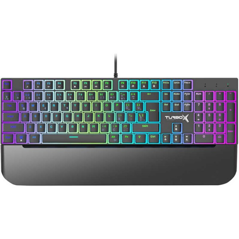 Turbox TR-MK10PD Gaming Mekanik Pudding Tuş Bilek Destekli Blue Switch Siyah Mekanik Rgb Klavye Oyuncu Klavyesi Fiyatı