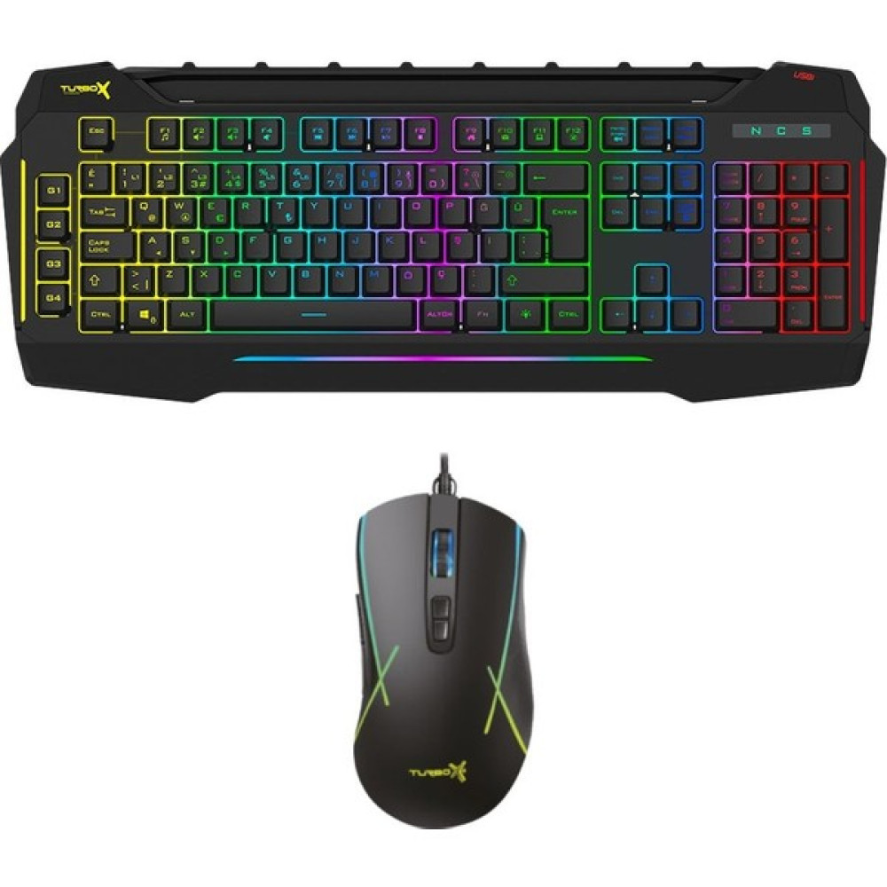 Turbox TRX-105 Bundle Giantpeak-Tr-M5 Oyuncu Klavye Mouse Seti Klavye - Mouse Fiyatı