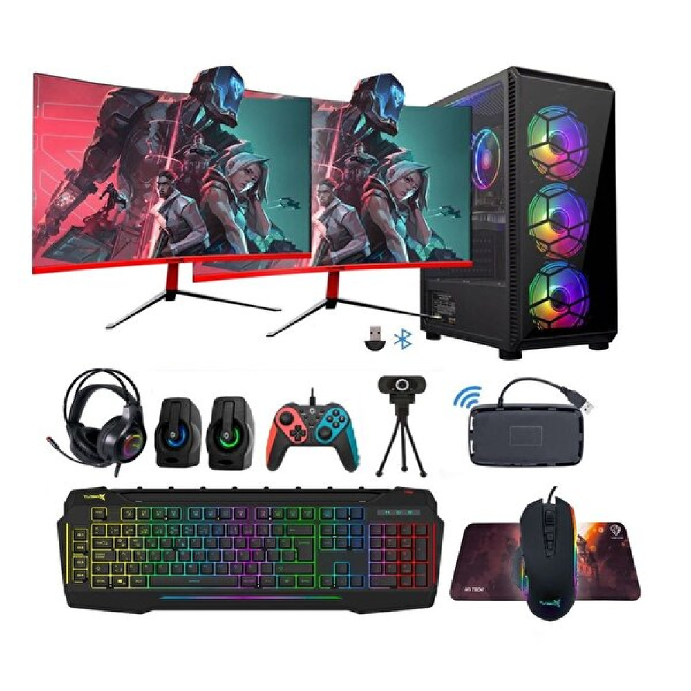 Turbox Tx1939 Intel Core i5-3470 23.6" 16 GB RAM 256 GB SSD 1 TB HDD 4 GB Gtx1050 Ti Dual Curved Masaüstü Oyun Bilgisayarı Masaüstü Bilgisayar Fiyatı