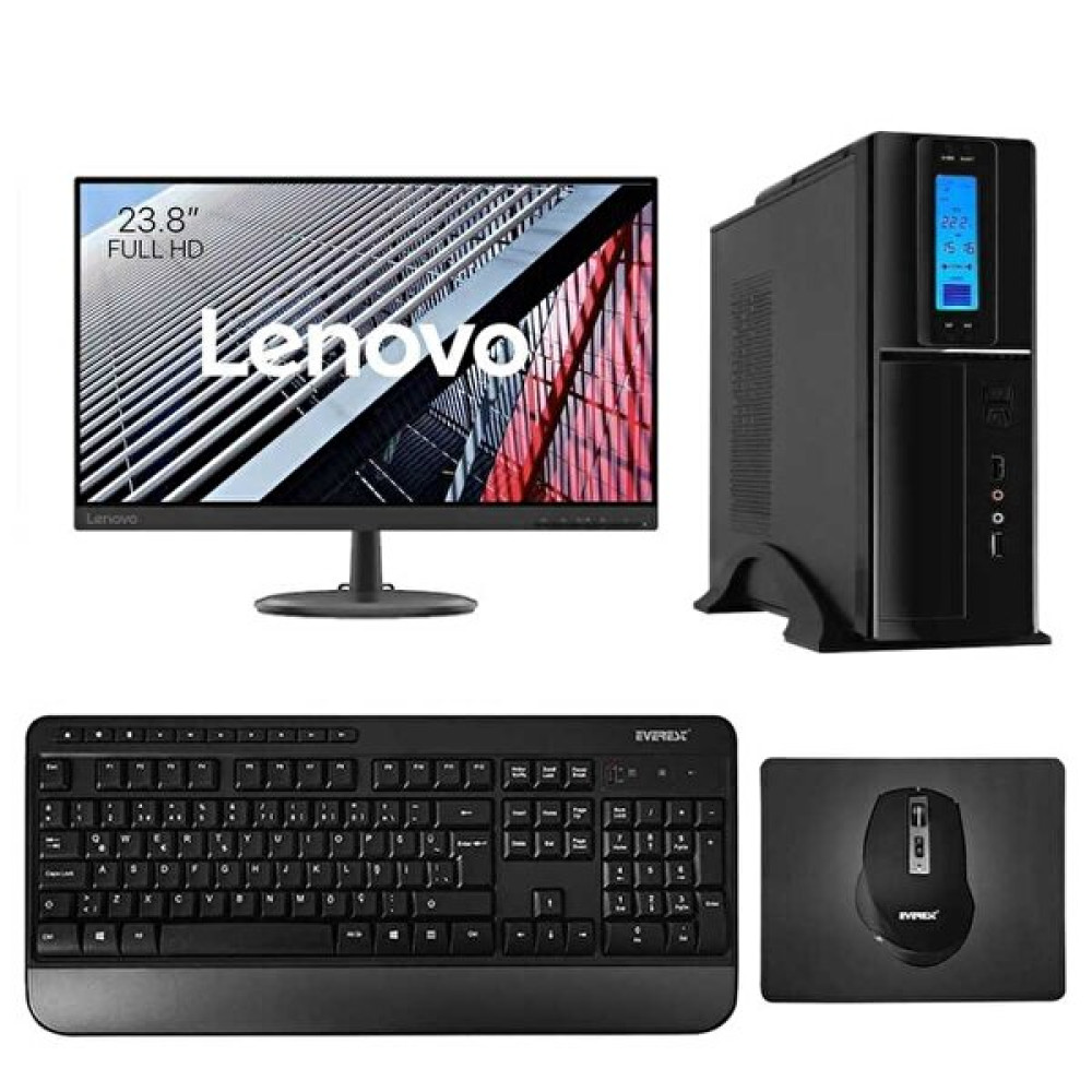 Turbox Tx3118 Intel Core i7 4770 23.8" 16 GB RAM 512 GB M2 NVMe SSD Lenovo Monitör Slim FreeDOS Masaüstü Bilgisayar Masaüstü Bilgisayar Fiyatı