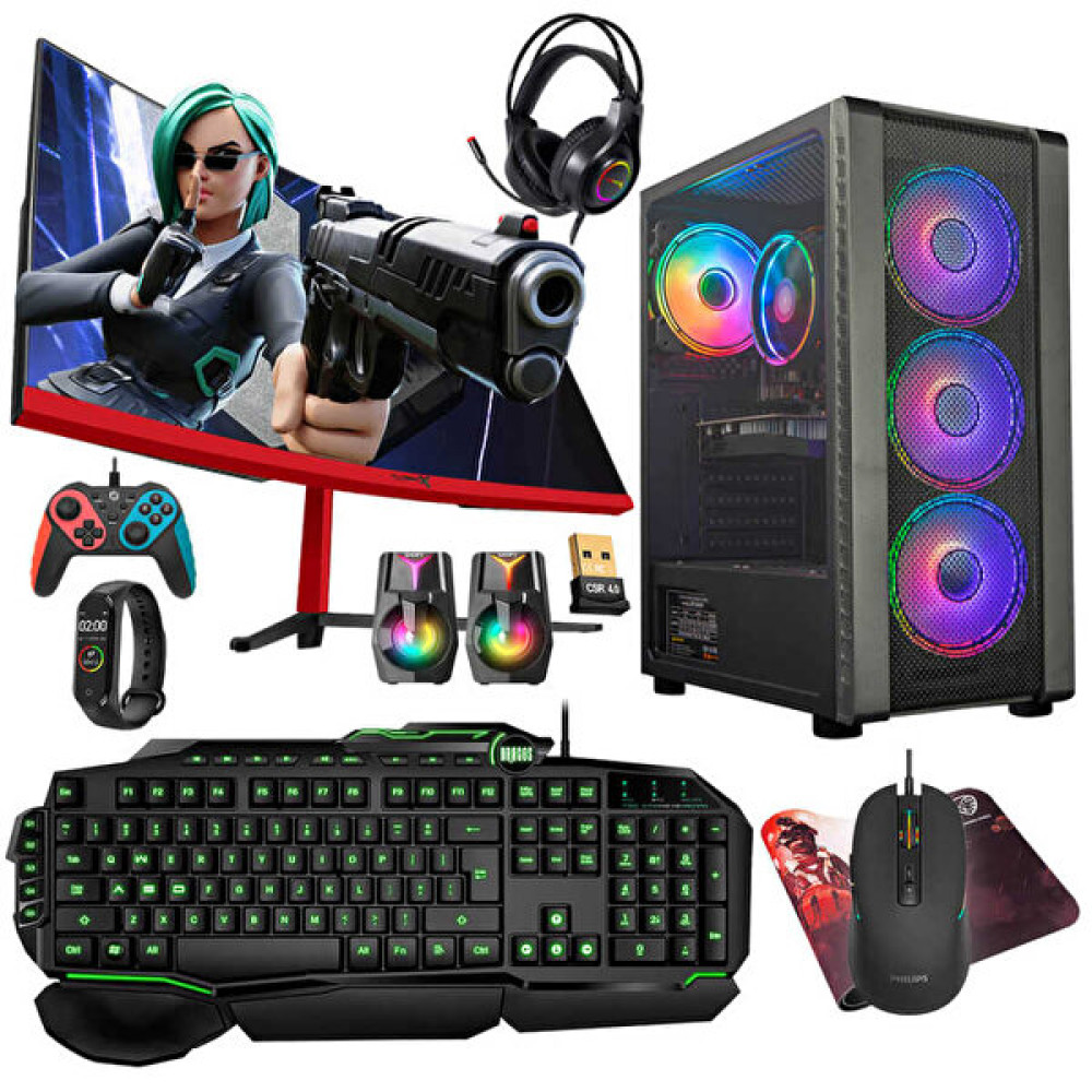 Turbox Tx4830 Intel Core i7 2600 16 GB RAM 1 TB SSD 4 GB GTX750Ti Gddr5 Curved FreeDOS Oyun Bilgisayarı Masaüstü Bilgisayar Fiyatı