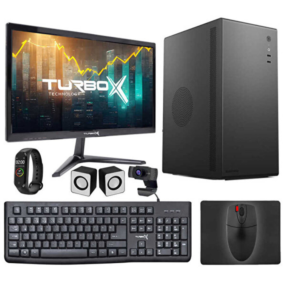 Turbox Tx4951 Intel Core i7 3770 19.5" 8 GB RAM 256 GB M.2 NVMe SSD FreeDOS Masaüstü Ofis Bilgisayarı Masaüstü Bilgisayar Fiyatı