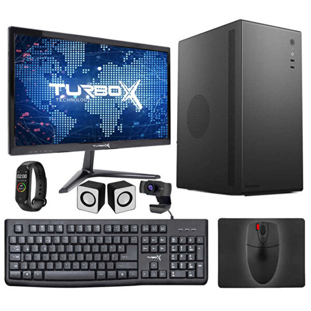 Turbox Tx4964 Intel Core i5 4440 21.5" 8 GB RAM 512 GB M.2 NVMe SSD FHD FreeDOS Masaüstü Ofis Bilgisayarı Masaüstü Bilgisayar Fiyatı