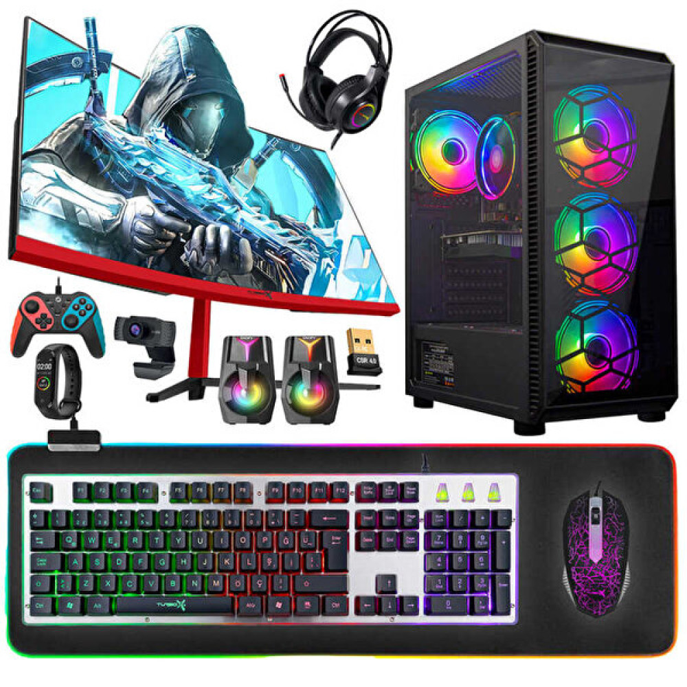 Turbox Tx5031 Intel Core i5 9400F 23.6" 16 GB RAM 1 TB SSD 4 GB GTX750Ti Gddr5 Curved FreeDOS Oyun Bilgisayarı Masaüstü Bilgisayar Fiyatı