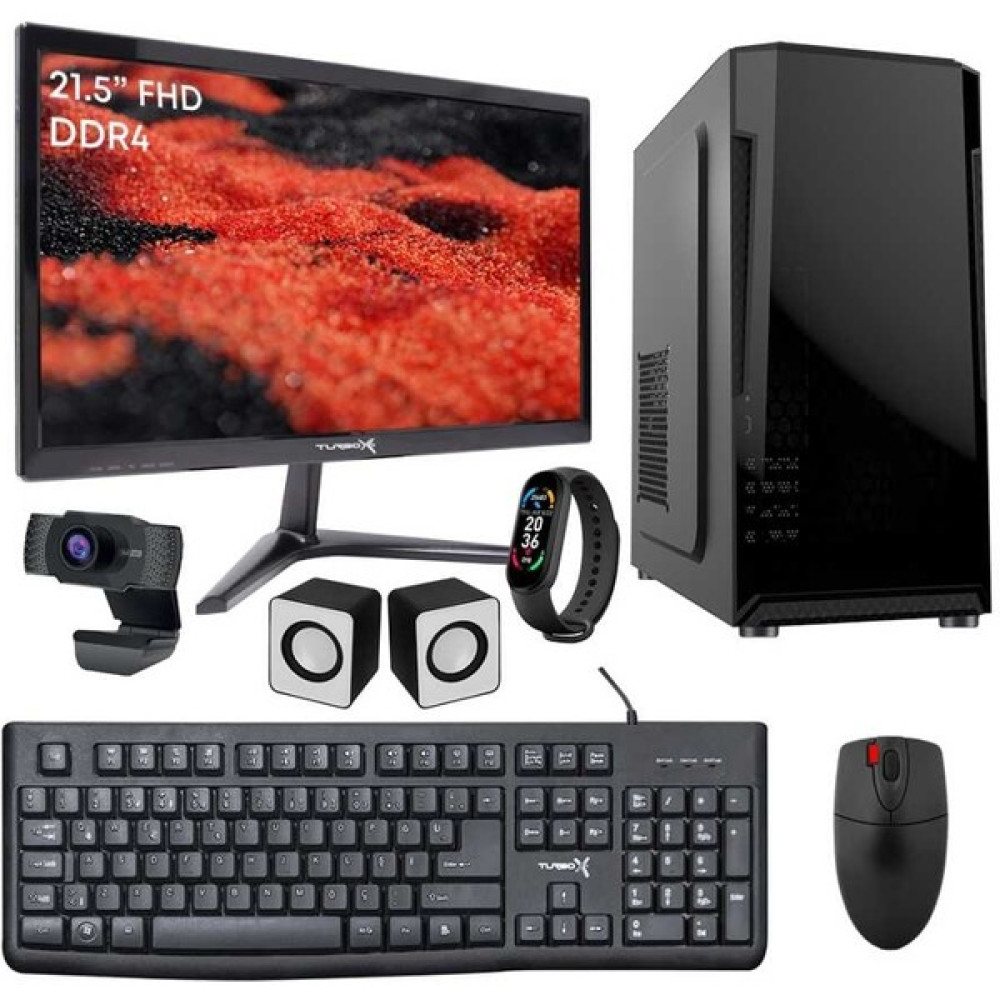 Turbox TX5394 I3 7100 8gb Ddr4 256GB M.2 Nvme SSD 21.5 Inç Fhd Monitör Masaüstü Ofis Bilgisayarı Oto Boyaları Fiyatı