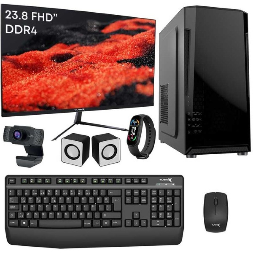 Turbox TX5403 I5 6400 8gb Ddr4 512GB M.2 Nvme SSD 23.8 Inç Fhd Monitör Masaüstü Ofis Bilgisayarı Oto Boyaları Fiyatı