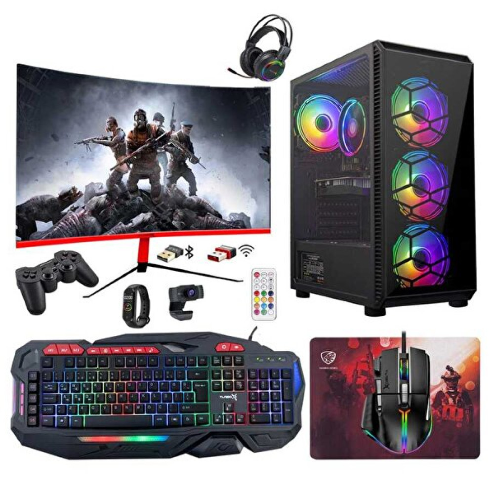 Turbox Voyager Intel Core i5 3470 23.6" 16 GB RAM 1 TB SSD 4 GB Gt740 FreeDOS Masaüstü Oyun Bilgisayarı Masaüstü Bilgisayar Fiyatı
