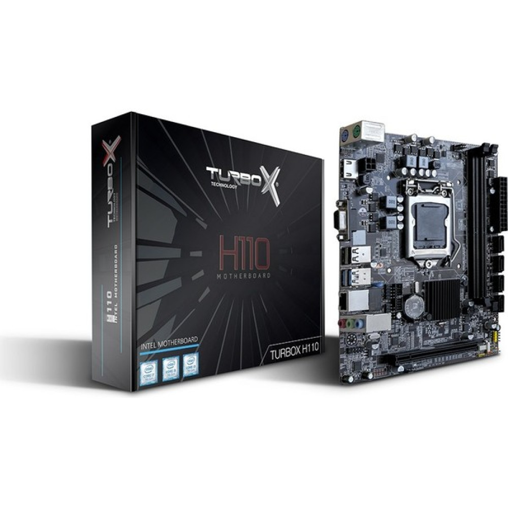 Turbox Workprof R H110 Sata Ddr4 2133MHZ USB 2.0 VGA HDMI Ses Lan 1151P 6.7 Gen Anakart Anakart Fiyatı