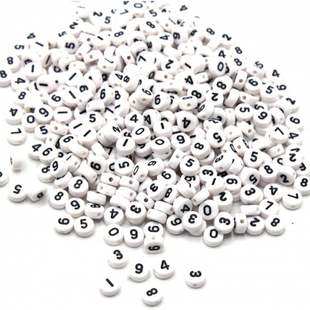 Turgut Brode Rakam Boncuk Elips Beyaz 6 mm 250 gr Oto Boyaları Fiyatı