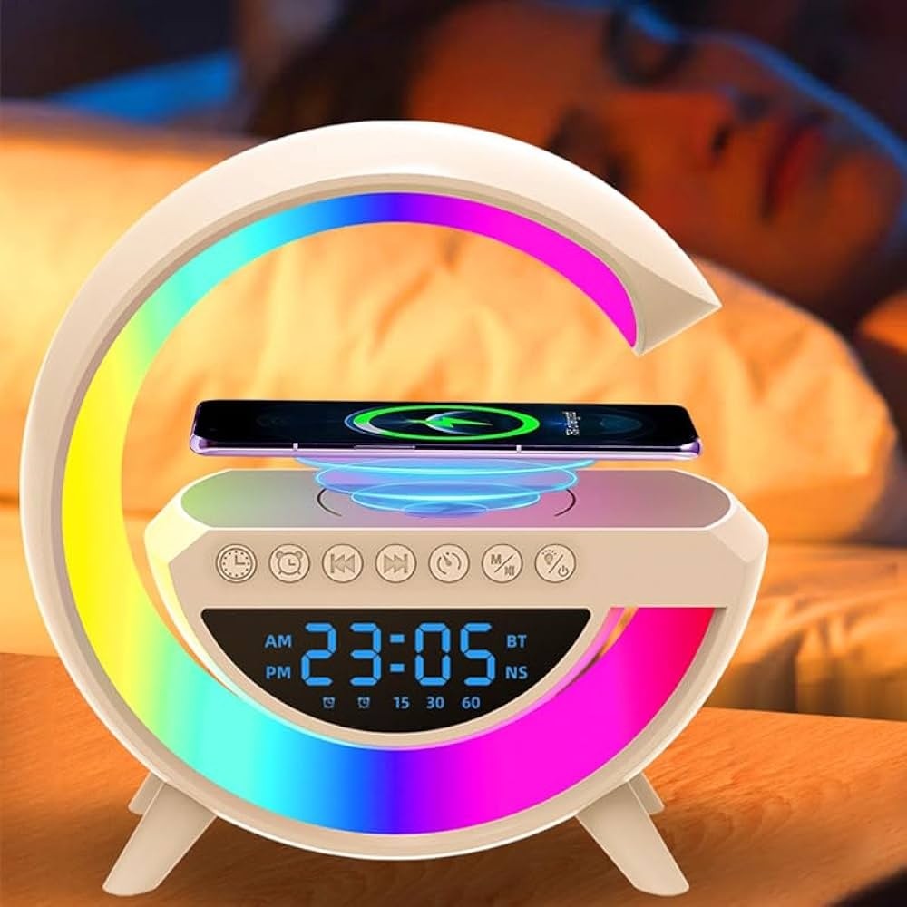 Turgut Ticaret Tt BT-3401 G-Tasarımlı Rgb Kablosuz Şarj Özellikli Dijital Saatli Bluetooth Hoparlör Akıllı Saat Aksesuarı Fiyatı